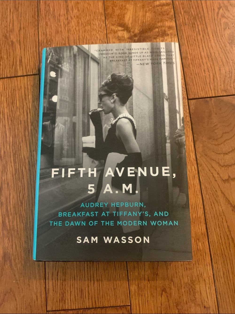 Fifth Avenue, 5 A.M. by Sam Wasson - Black & Teal Hardcover Tiffany & co